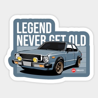 Toyota Corolla E31 Classic JDM Car Sticker